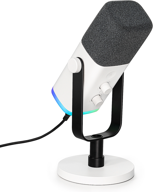 Мікрофон динамічний Fifine AM8W USB/XLR White - зображення 2