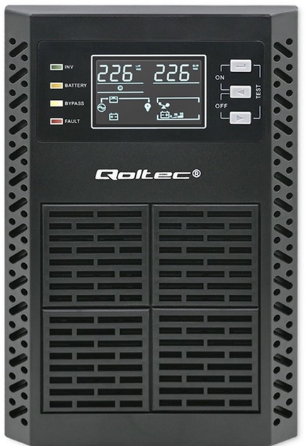 ДБЖ Qoltec Pure Sine Wave 1000W (1000VA) Black (5901878522807) - зображення 3