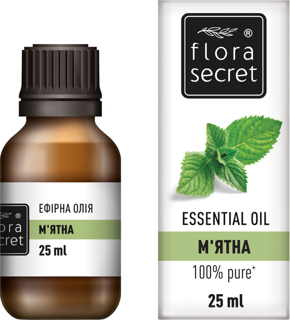 Эфирное масло Flora Secret Мятная 25 мл (4820174892142) - изображение 1