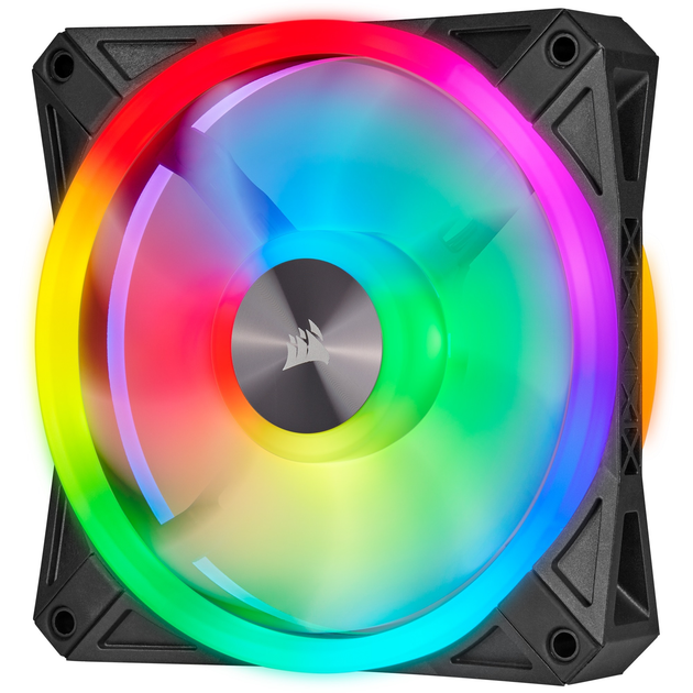 Wentylator Corsair iCUE QL120 RGB Black (CO-9050097-WW) - obraz 2