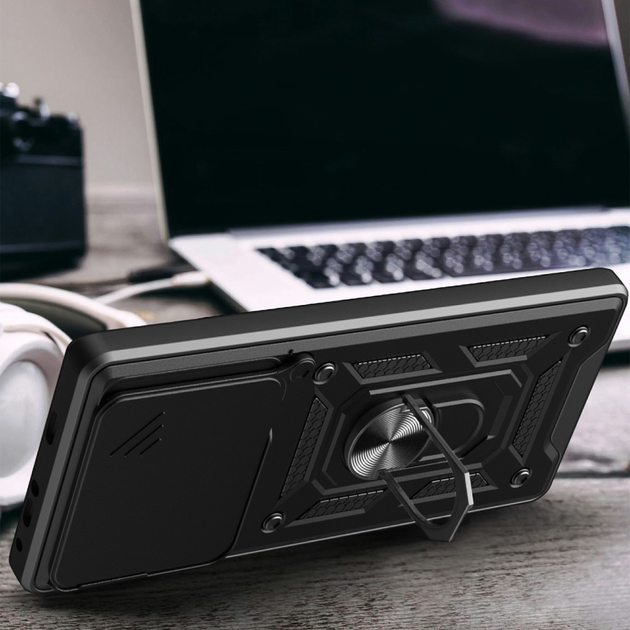 Чехол-накладка Ricco Camera Sliding для Infinix Note 40 Pro 4G / Note 40 Pro 5G / Note 40 Pro+ black - изображение 3