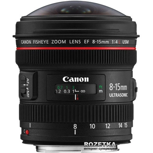 CANON EF8-15mm F4L FISHEYE USM　♯1188 Canon EF 8-15mm f/4.0L USM Fisheye – фото, отзывы