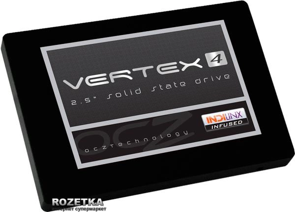OCZ Vertex 4 SSD 128GB 2.5" SATAIII MLC (VTX4-25SAT3-128G) - изображение 1