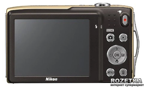 Nikon デジタルカメラ  COOLPIX  S3300 ゴールド Nikon デジタルカメラ COOLPIX S3300