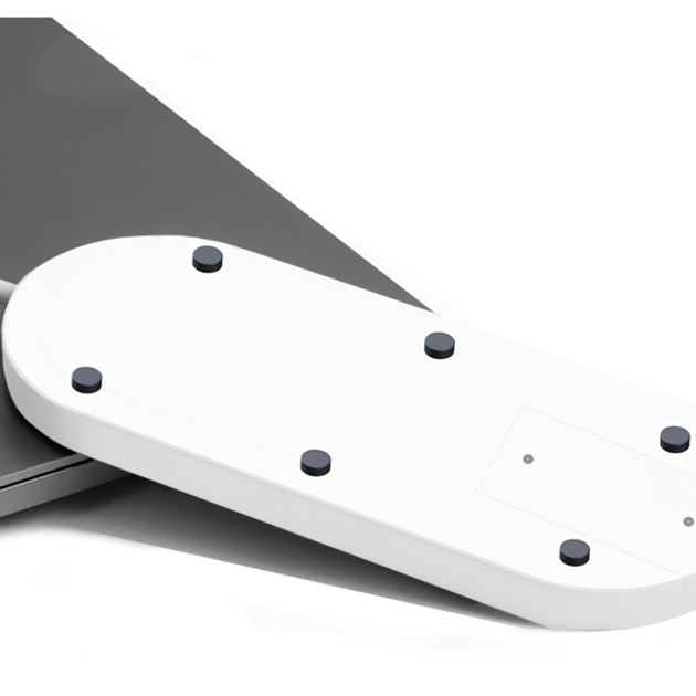 Ładowarka bezprzewodowa All New 2w1 dla Apple iPhone i Watch 10W Biała (8590274649101) - obraz 6