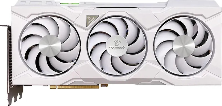 Відеокарта Manli PCI-Ex GeForce RTX 4080 Super Polar Fox 16GB GDDR6X (256bit) (2550/23000) (HDMI, 3 x DisplayPort) (N6884080SM36000) - зображення 1