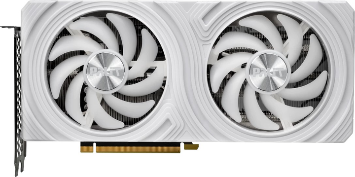 Karta graficzna Palit PCI-Ex GeForce RTX 4070 White 12GB GDDR6X (192bit) (2475/21000) (HDMI, 3 x DisplayPort) (NED4070019K9-1047L) - obraz 1