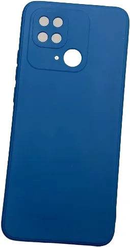 Чохол Cosmiс Soft Case Glass Cam для Poco C40 Blue - Фото 1 Чохол Cosmiс Soft Case Glass Cam для Poco C40 Blue - зображення 1