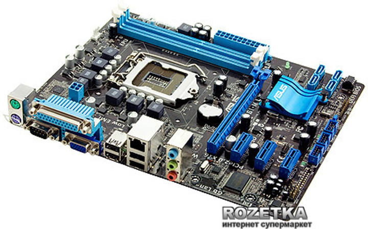 Материнская плата Asus P8H61-M LX/C/SI (s1155, Intel H61, PCI-Ex16 ...