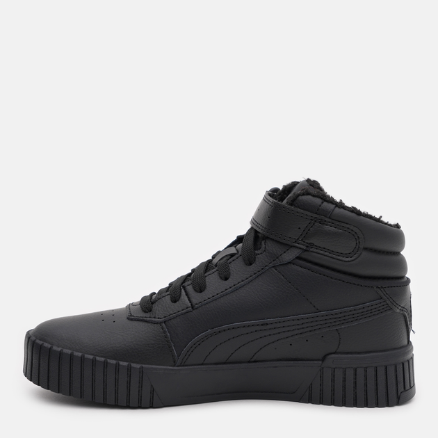 Дитячі зимові шкіряні черевики для дівчинки Puma Carina 2.0 Mid WTR PS 38738201 34 (1.5UK) Чорні (4065449514866) - зображення 3