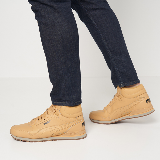 Trzewiki męskie Puma ST Runner v3 Mid L 38763805 40.5 (7UK) Beżowe (4065449522700) - obraz 8