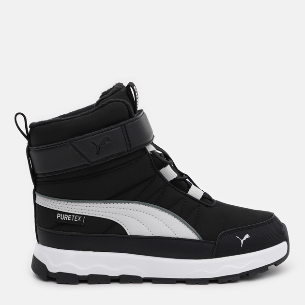 Дитячі зимові черевики для хлопчика Puma Evolve Boot Puretex AC+PS 39264902 30 (11.5UK) Чорні (4099683409794) - зображення 1