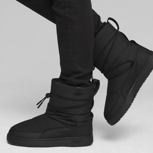 Жіночі дутики Puma Snowbae Wns 39392001 40.5 (7UK) Чорні (4099683083208) - зображення 7