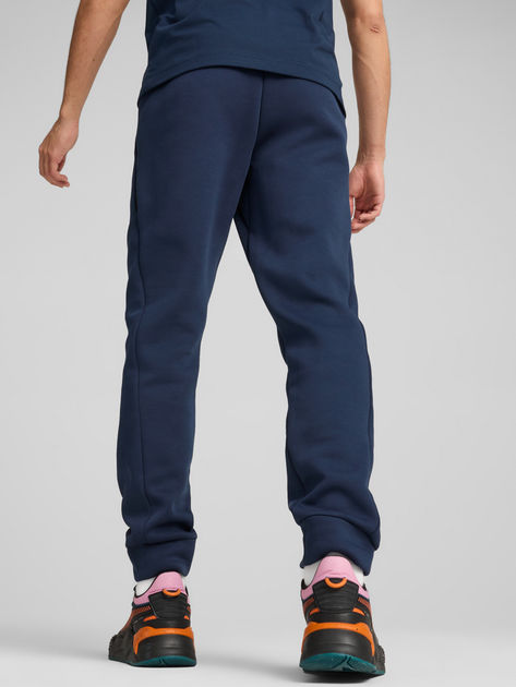 Spodnie sportowe męskie Puma Tech Track Pant 62438814 L Granatowe (4067981025503) - obraz 2