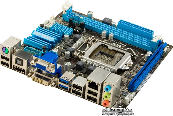 Материнская плата Asus P8H77-I (s1155, Intel H77, PCI-E x16