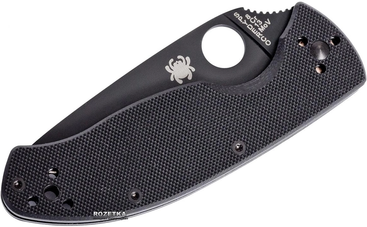 Карманный нож Spyderco Tenacious G-10 Black Blade (870431) - изображение 2