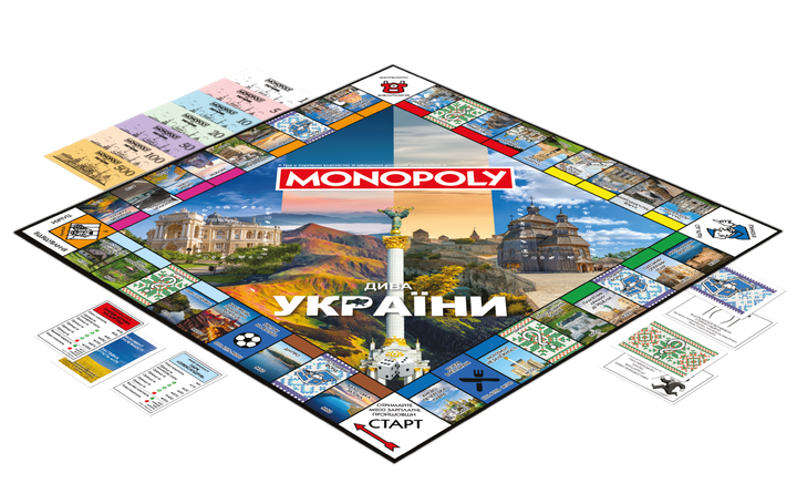 Настільна гра Rozum Монополія Дива України - зображення 5
