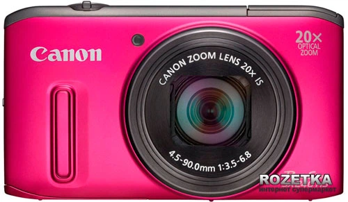 Фотоаппарат Canon PowerShot SX240 HS Pink (6199B013) купить на