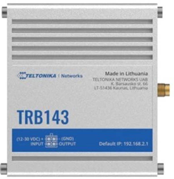 Маршрутизатор Teltonika TRB143 Router 4G-Gateway (TRB143000000) - зображення 1