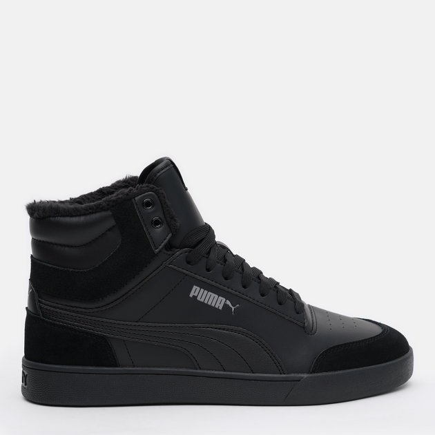 Акція на Чоловічі зимові черевики Puma Shuffle Mid Fur 38760901 46 (12UK) Чорні від Rozetka