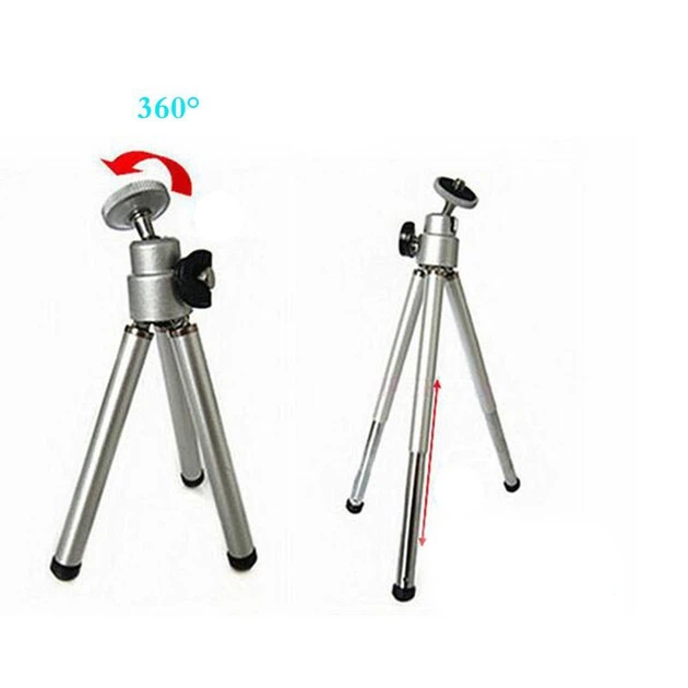 Міні штатив тринога Tripod СF10 135-195мм телескопічний трипод з різьбовим кріпленням - Фото 3 Міні штатив тринога Tripod СF10 135-195мм телескопічний трипод з різьбовим кріпленням - зображення 3