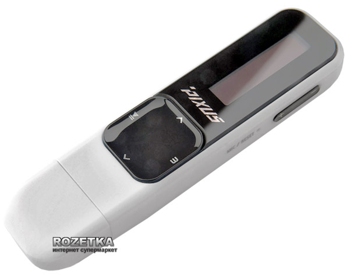 ROZETKA | MP3-плеер Pixus Six 4GB White. Цена, купить MP3-плеер Pixus