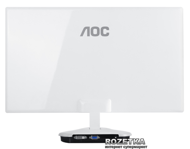 white aoc monitor