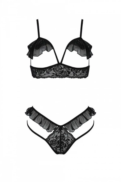 Комплект Passion DOLLY XXL/XXXL Чорний (SO9706) - Фото 3 Комплект Passion DOLLY XXL/XXXL Чорний (SO9706) - изображение 3
