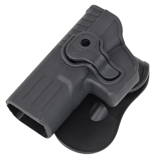 Кобура пластиковая полимерная Wosport для пистолета Glock 17 19 22 26 31 Black - изображение 1