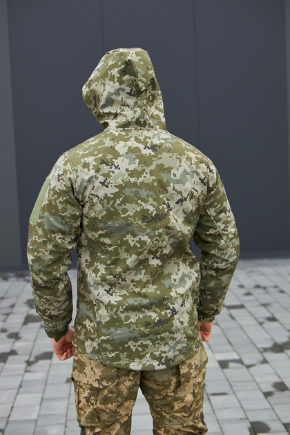 Чоловіча Куртка Soft Shell піксель Military 2XL - зображення 2