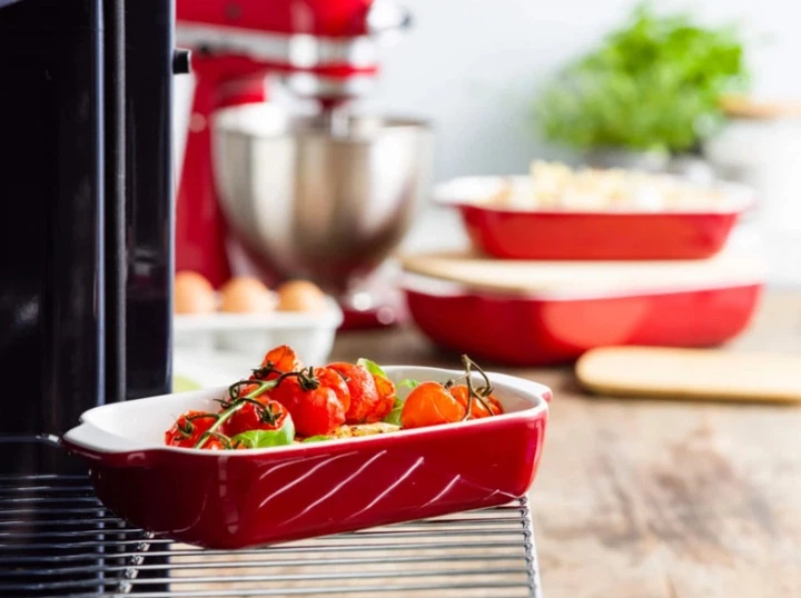 Форма для запікання з кришкою KitchenAid СС006104-001 6,5х15,5х26 см 0.9 л червона - зображення 2