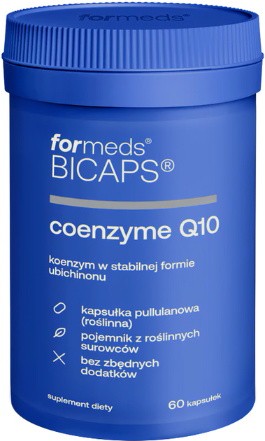 Suplement diety Formeds Bicaps Coenzyme Q10 ubichnon 60 kapsułek (5903148622101) - obraz 1