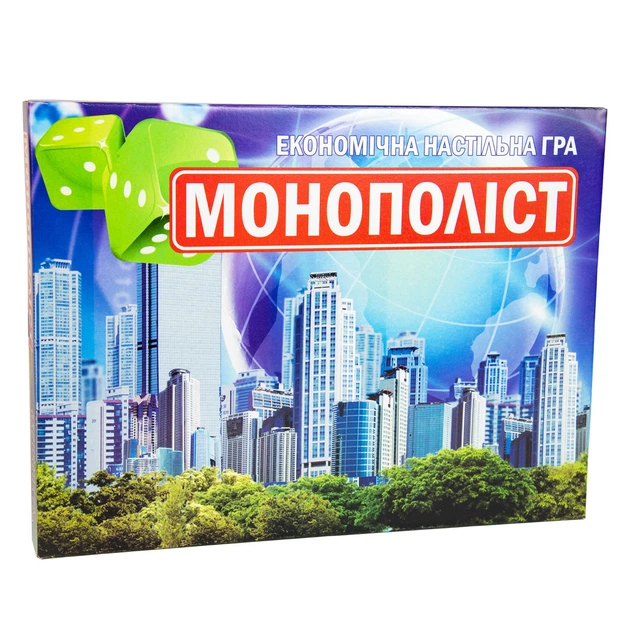 Настольная игра Strateg Монополист на украинском языке (508) - Фото 1 Настольная игра Strateg Монополист на украинском языке (508) - изображение 1