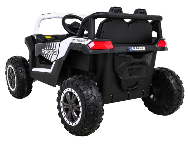 Електромобіль для дітей Ramiz Buggy UTV 2000M Racing Білий (5903864952308) - зображення 4