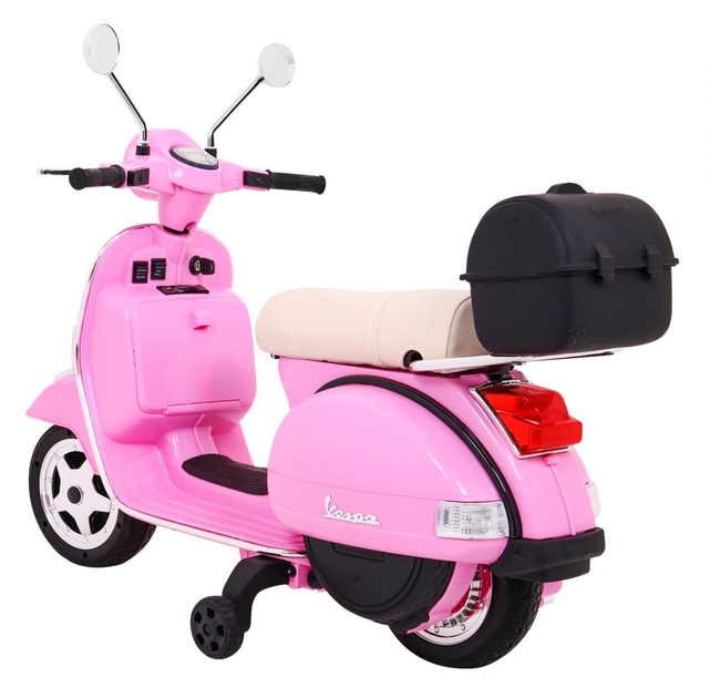 Електроскутер для дітей Ramiz Vespa Рожевий (5903864907100) - зображення 3
