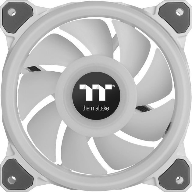 Wentylator Thermaltake Riing Quad 12 RGB TT Premium Edition White (CL-F100-PL12SW-C) - obraz 2