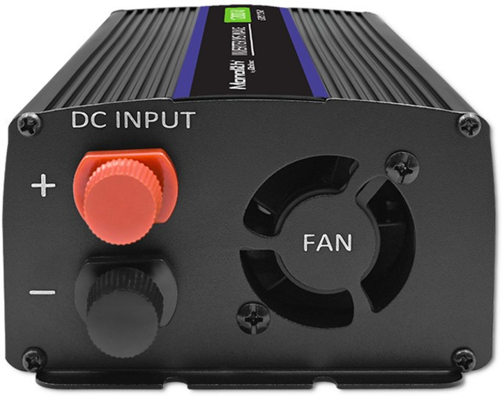 Przetwornica samochodowa Qoltec Monolith 1200 MS Wave 600 W/1200 W 12 V na 230 V (5901878519258) - obraz 5