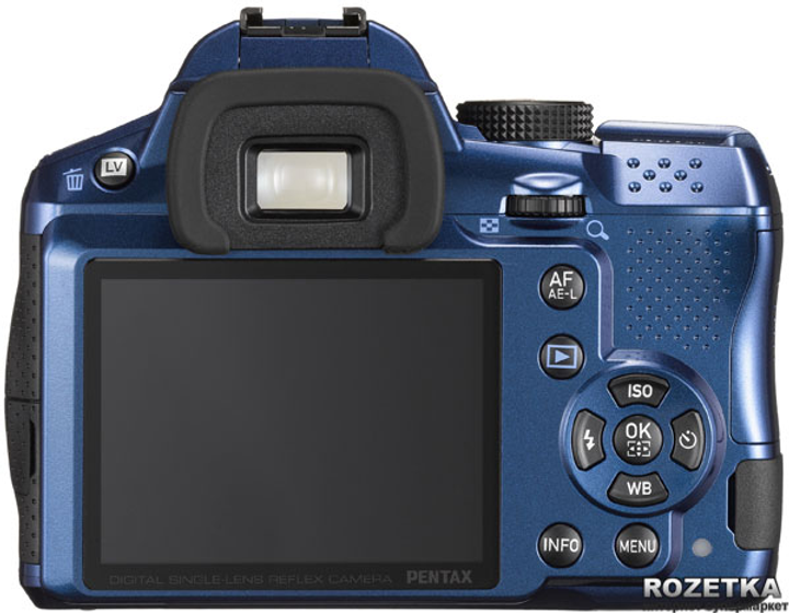 大阪売りPENTAX K-30 BLUE 18-55mm ＋ 18-200mm デジタルカメラ