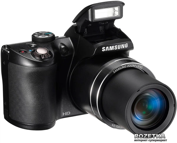 Фотоапарат Samsung WB100 Black (WB100ZBABRU) - зображення 4