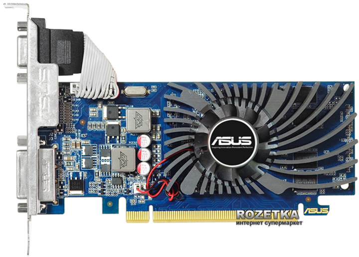 Видеокарта Asus PCI-Ex GeForce GT 610 1024MB DDR3 (64bit) (810/1200 ...