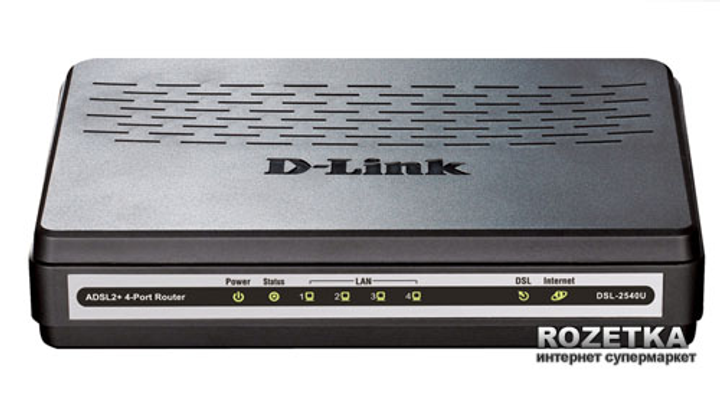 Маршрутизатор D-Link DSL-2540U – фото, отзывы, характеристики в ...