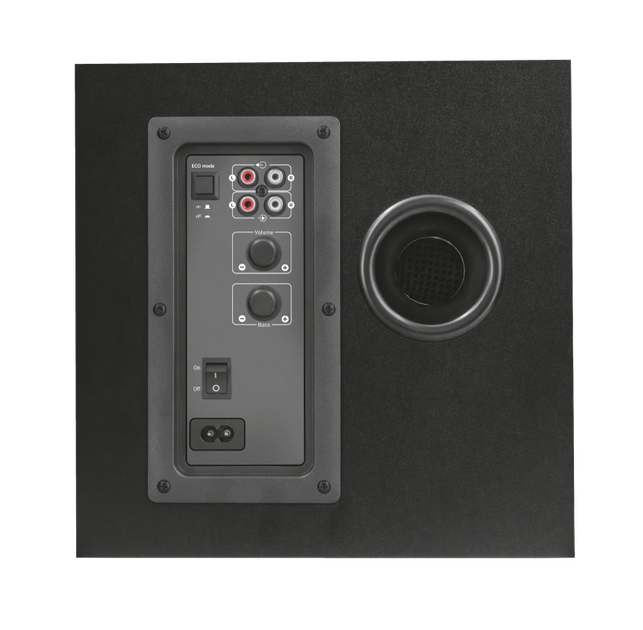 Акустична система Trust GXT 38 2.1 Subwoofer Speaker Set (TR19023) - Фото 5 Акустична система Trust GXT 38 2.1 Subwoofer Speaker Set (TR19023) - зображення 5