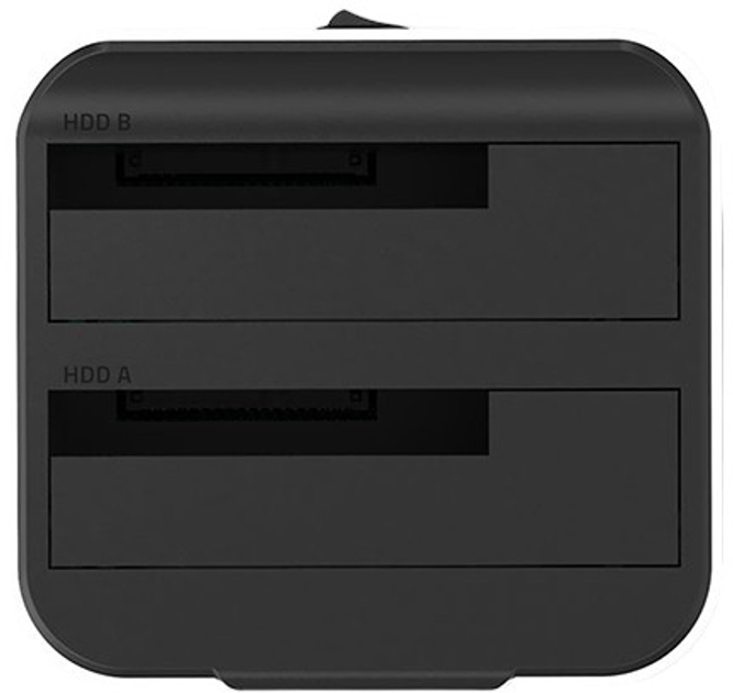 Док-станція Qoltec HDD/SSD 2.5"/3.5" SATA III USB 3.0 5Gb/s (5901878503097) - зображення 3