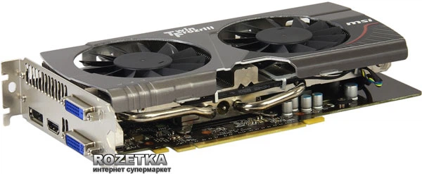 Видеокарта MSI PCI-Ex GeForce GTX 660 TF 2GB GDDR5 (192bit) (1033