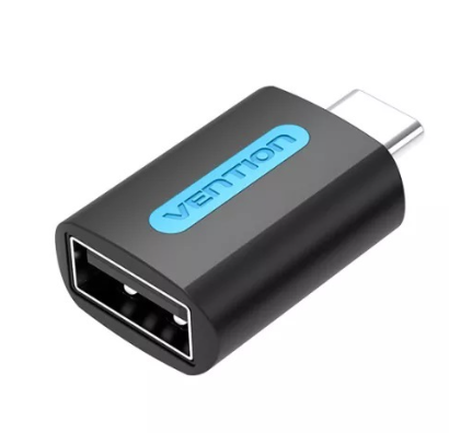 Перехідник Vention USB 2.0 Type-C до USB AF OTG PVC Black (CDTB0) - зображення 7
