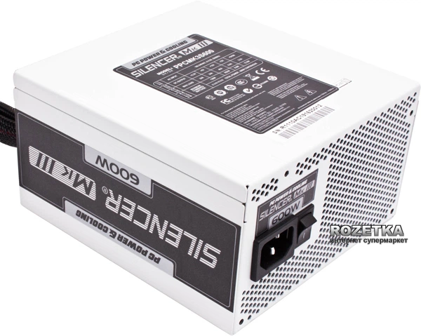 Блок питания PC Power & Cooling Silencer Mk III 600W (PPCMK3S600-EU) - Фото 2 Блок питания PC Power & Cooling Silencer Mk III 600W (PPCMK3S600-EU) - изображение 2