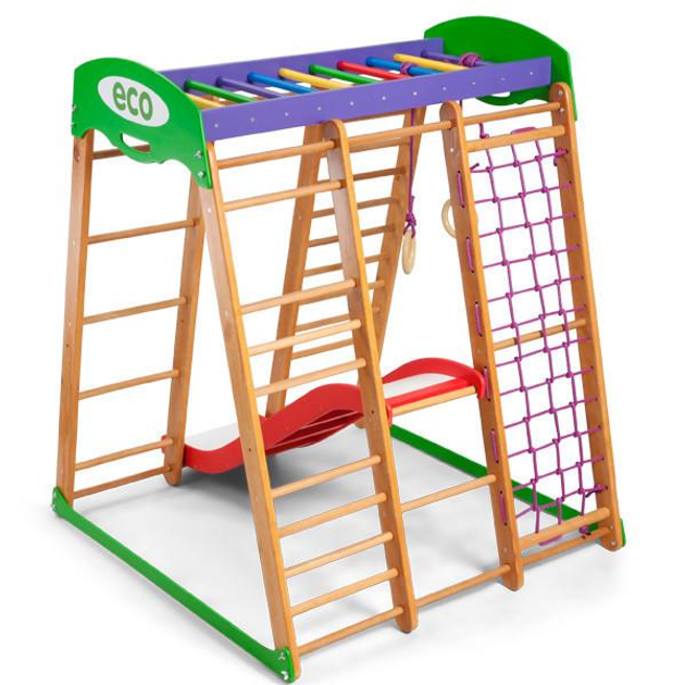 Спортивный комплекс для дома SportBaby Карапуз Plus 1 (karapuz-Plus-1-4) - изображение 2
