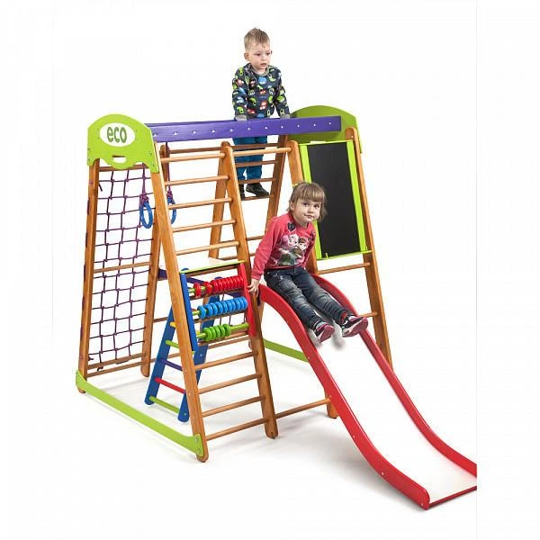 Спортивный комплекс для дома SportBaby Карапуз Plus 3 (karapuz-Plus-3-4) - изображение 2