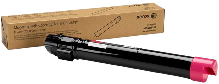 Тонер-картридж Xerox Phaser 7500 High Capacity 106R01437 Magenta - зображення 1