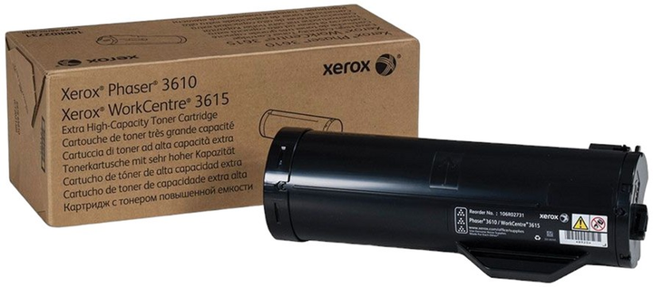 Toner Xerox Phaser 3610/WC 3615 Extra High Capacity 106R02731 Black - obraz 1